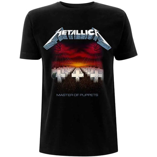 Metallica T-Shirt Master of Puppets Tracks - Zhivago Gifts