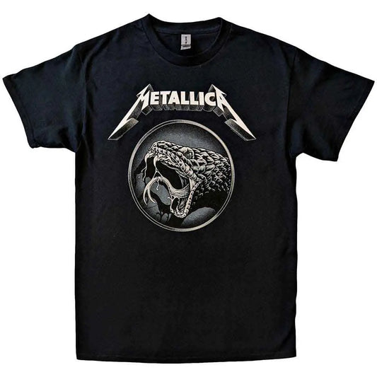 Metallica T-Shirt Snake Black Album Poster Ireland Vinyl