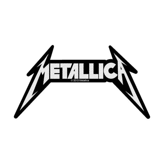 Metallica Woven Patch Shaped Logo - Zhivago Gifts
