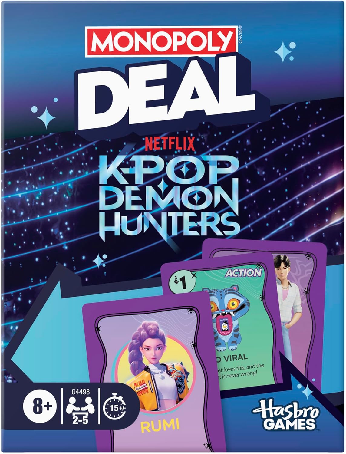 Monopoly Deal: K-Pop Demon Hunters