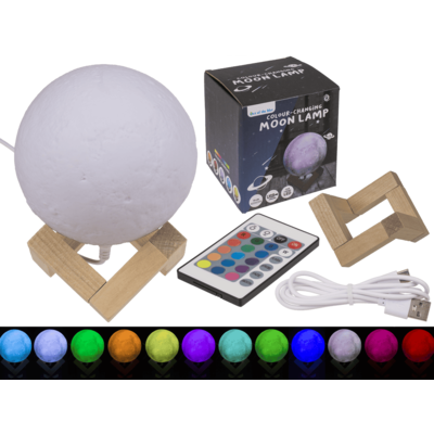 Moon - Colour Changing Lamp