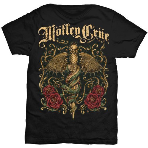 Motley Crue Exquisite Dagger Shirt - Zhivago Gifts