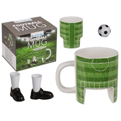 Mug - Football with 2 Boots & 1 ball Zhivago Gifts