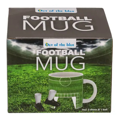 Mug - Football with 2 Boots & 1 ball Zhivago Gifts