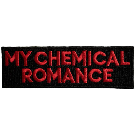 My Chemical Romance Patch Text Logo Ireland Vinyl