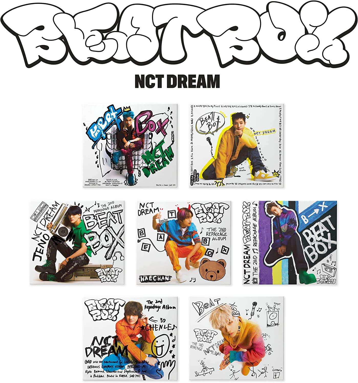 NCT Dream Beatbox (Digi Mark Version) - Zhivago Gifts