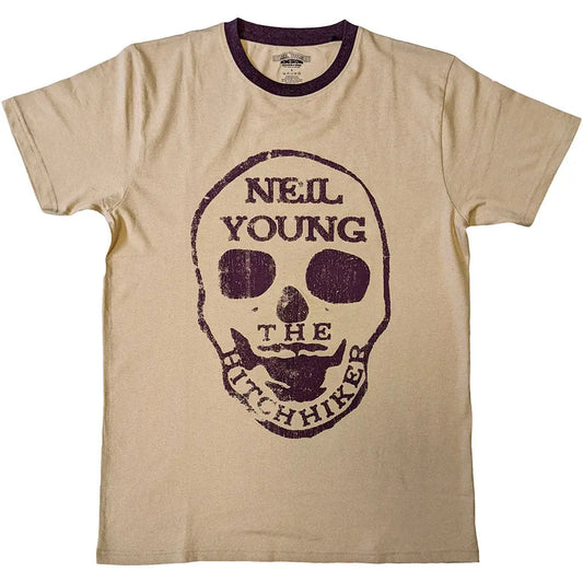 Neil Young Ringer Shirt Hitchhiker Ireland Vinyl