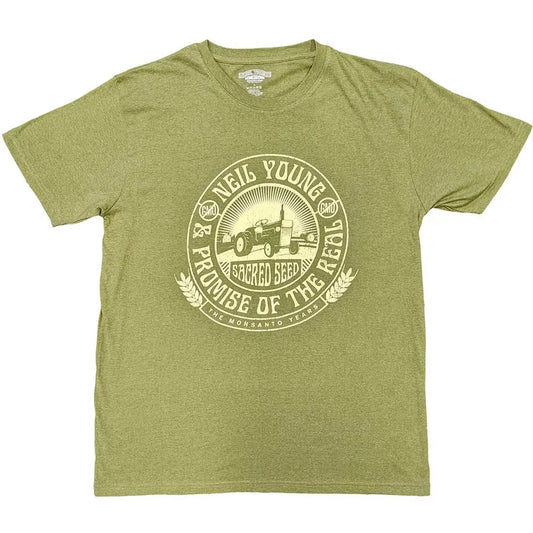 Neil Young T-Shirt Tractor Seal Ireland Vinyl