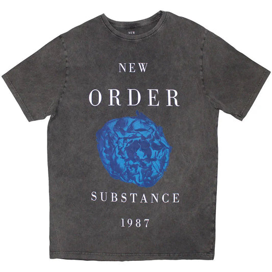 New Order Stone Wash Shirt Substance 1987 - Ireland Vinyl