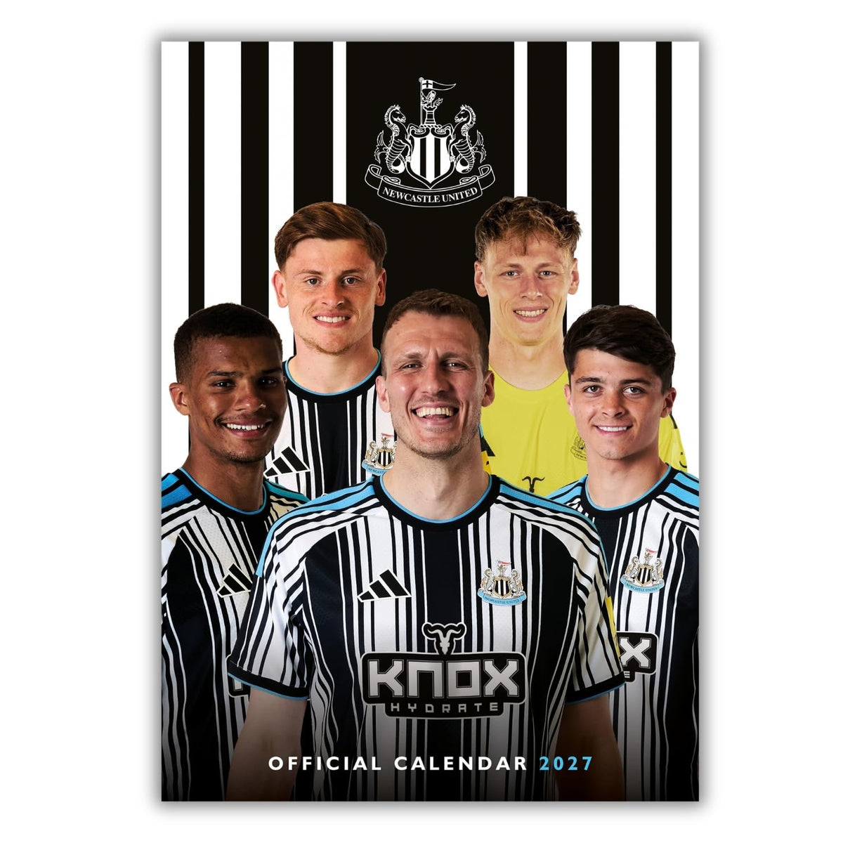 Newcastle United FC 2027 A3 Calendar