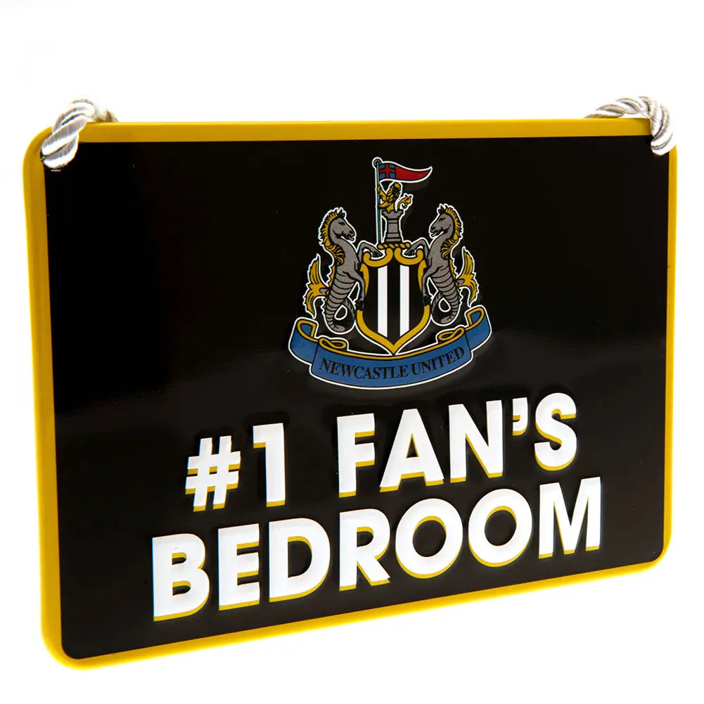 Newcastle United FC Bedroom Sign No1 Fan Zhivago Gifts