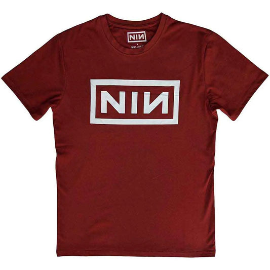Nine Inch Nails Shirt Classic Logo (Red) - Ireland Vinyl