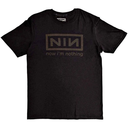 Nine Inch Nails T-Shirt: Now I'm Nothing Ireland Vinyl