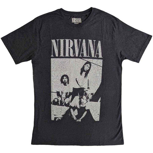 Nirvana Distressed Shirt Sitting