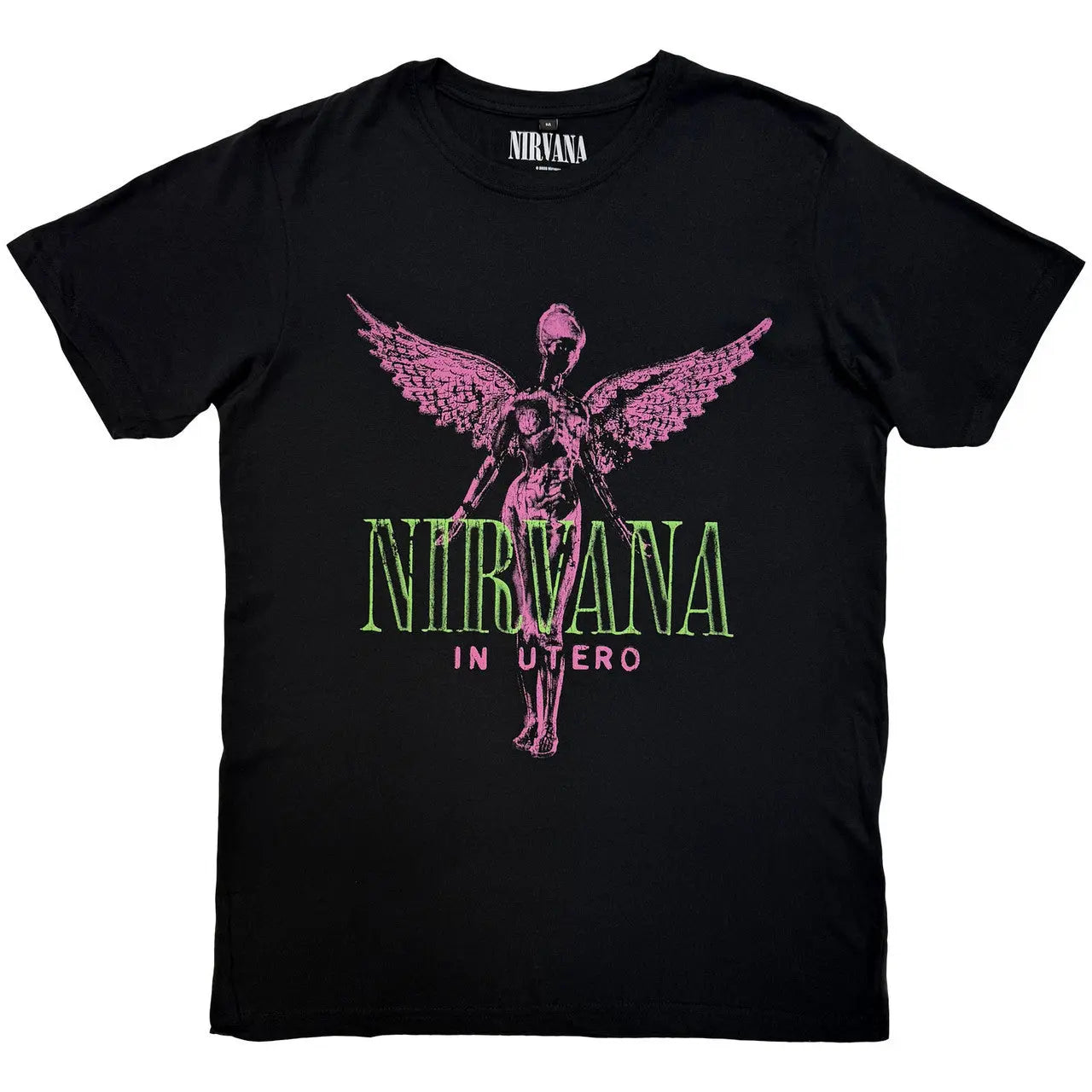 Nirvana Premium Carbon T-Shirt: In Utero Purple Angel Zhivago Gifts
