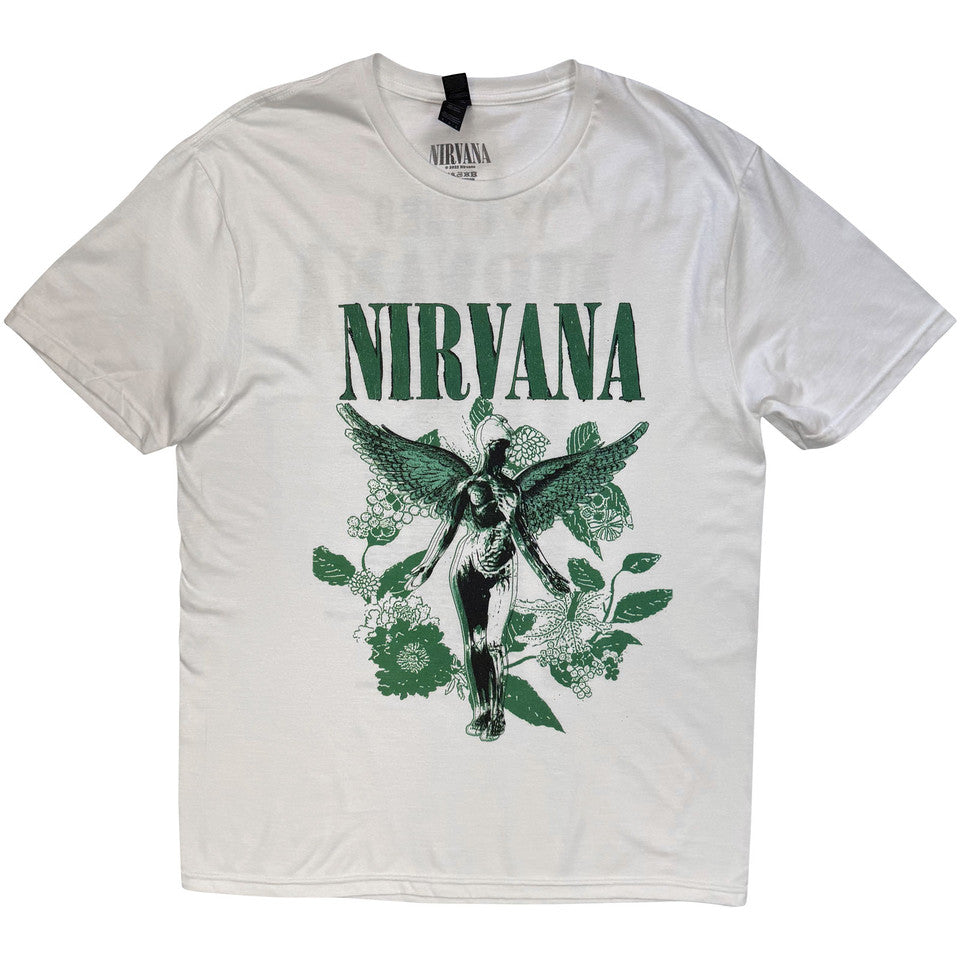 Nirvana Shirt - In Utero Green (White) Shirts