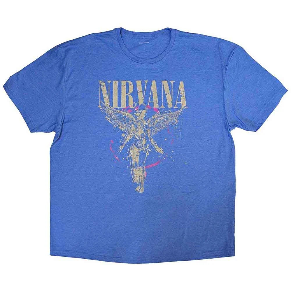 Nirvana Shirt - In Utero (Light Blue) Shirts