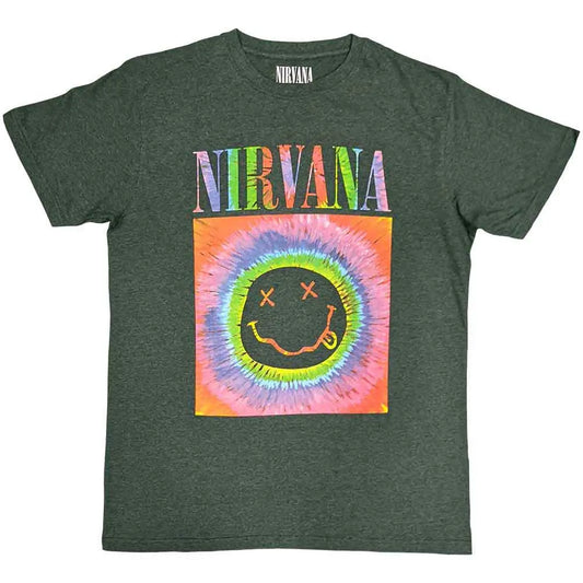 Nirvana Shirt Happy Face Glow Box Ireland Vinyl