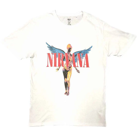 Nirvana Shirt In Utero Angel (White) - Ireland Vinyl