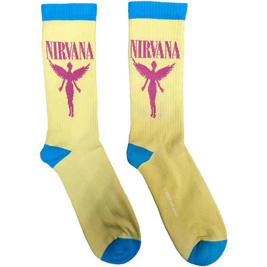 Nirvana Socks Angelic (Yellow) Ireland Vinyl