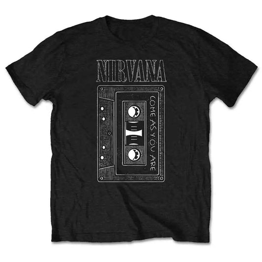 Nirvana T-Shirt Tape Come As You Are Ireland Vinyl
