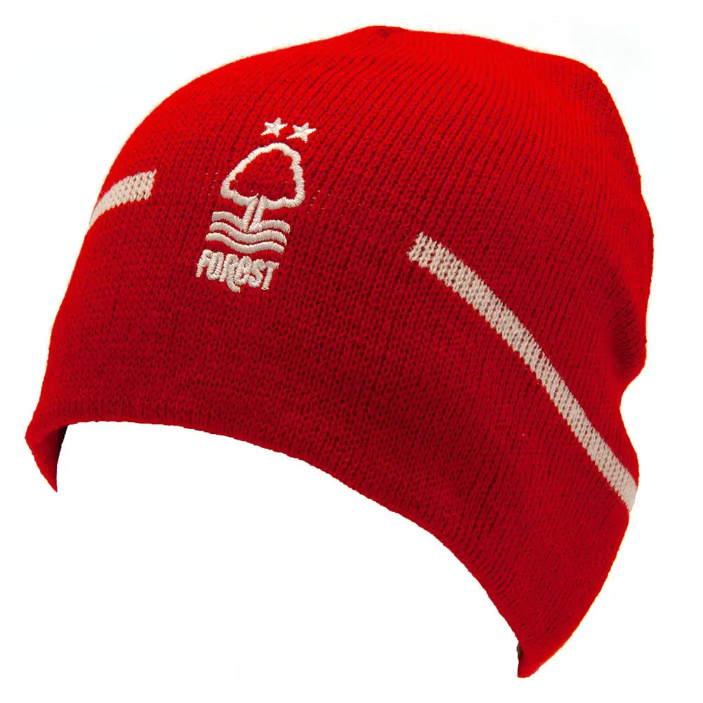 Nottingham Forest FC Stripe Beanie Zhivago Gifts