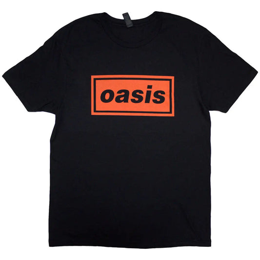 Oasis Orange Logo Shirt Definitely Maybe AAA Pass Ireland Vinyl