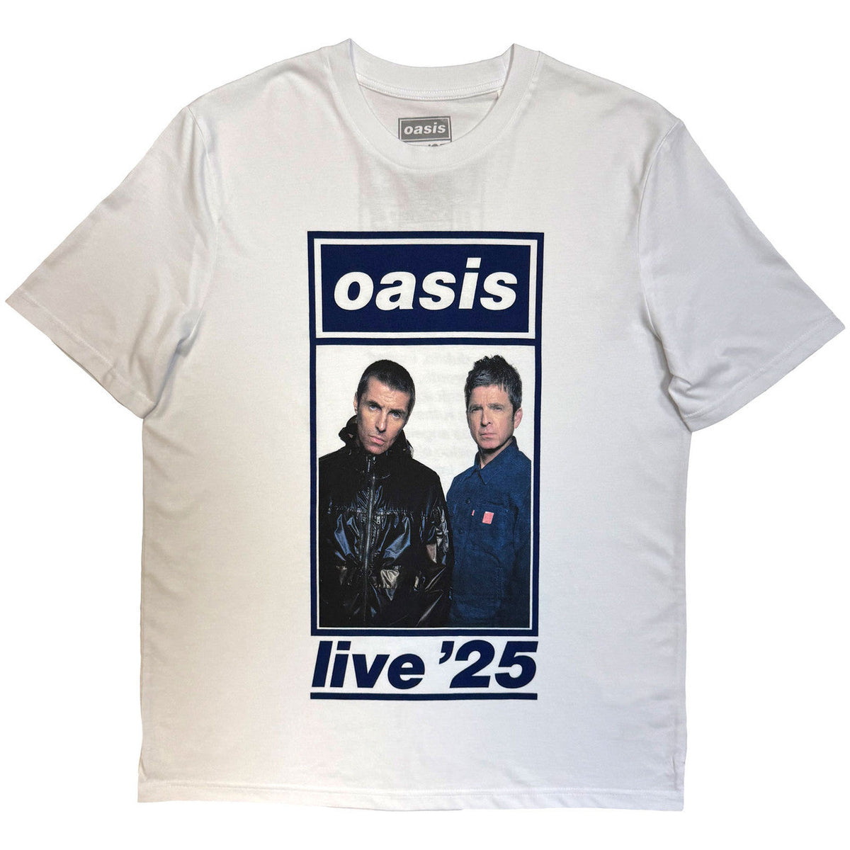 Oasis Shirt - Live '25 World Tour (White) Shirts