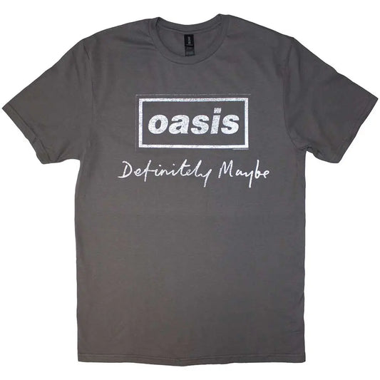 Oasis Shirt Definitely Maybe Distressed Ireland Vinyl