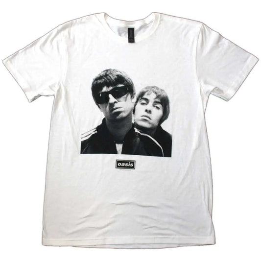 Oasis Shirt Noel & Liam Square Photo Ireland Vinyl