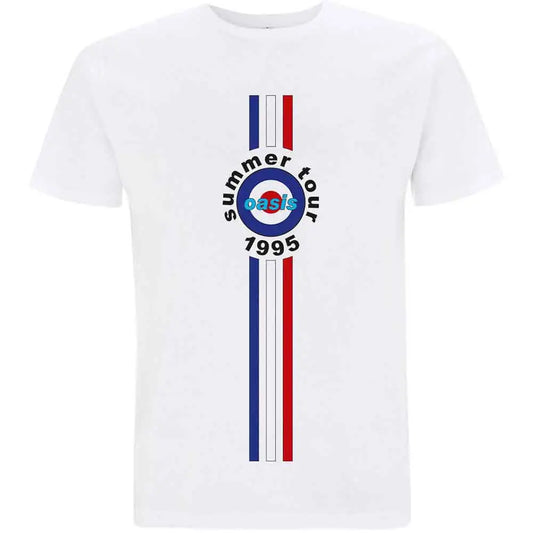 Oasis T-Shirt Stripes 95 Tour Ireland Vinyl