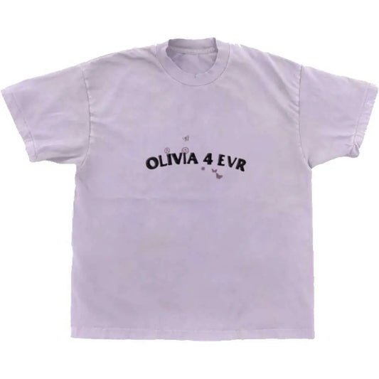 Olivia Rodrigo Purple T-Shirt Olivia 4 Evr Brutal