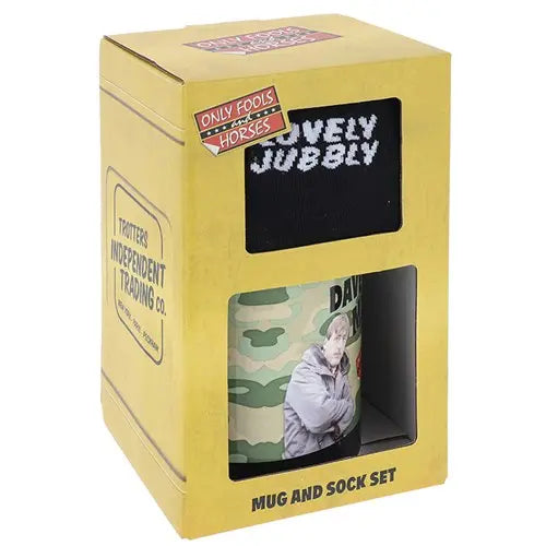 Only Fools And Horses Dave's Mug & Sock set Zhivago Gifts