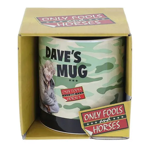 Only Fools And Horses Daves Camo Mug Zhivago Gifts