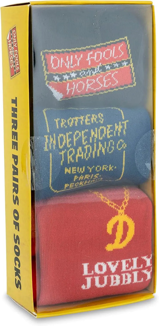 Only Fools and Horses Socks 3 Pack - Zhivago Gifts