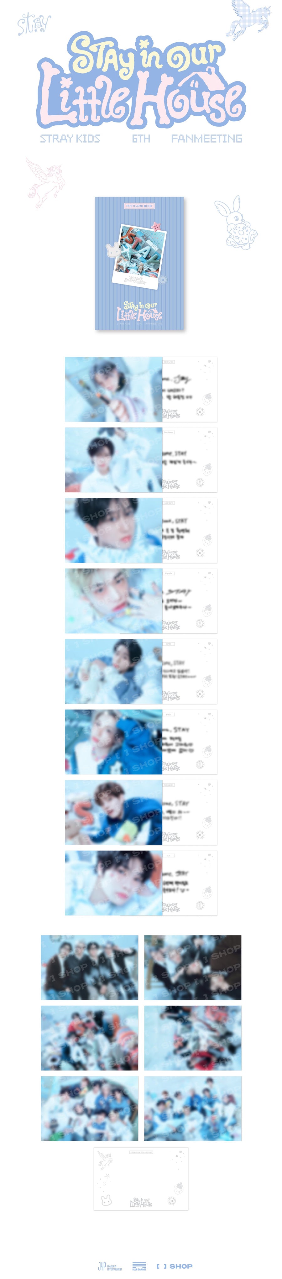 Stray Kids in Our Little House MD - POSTCARD BOOK