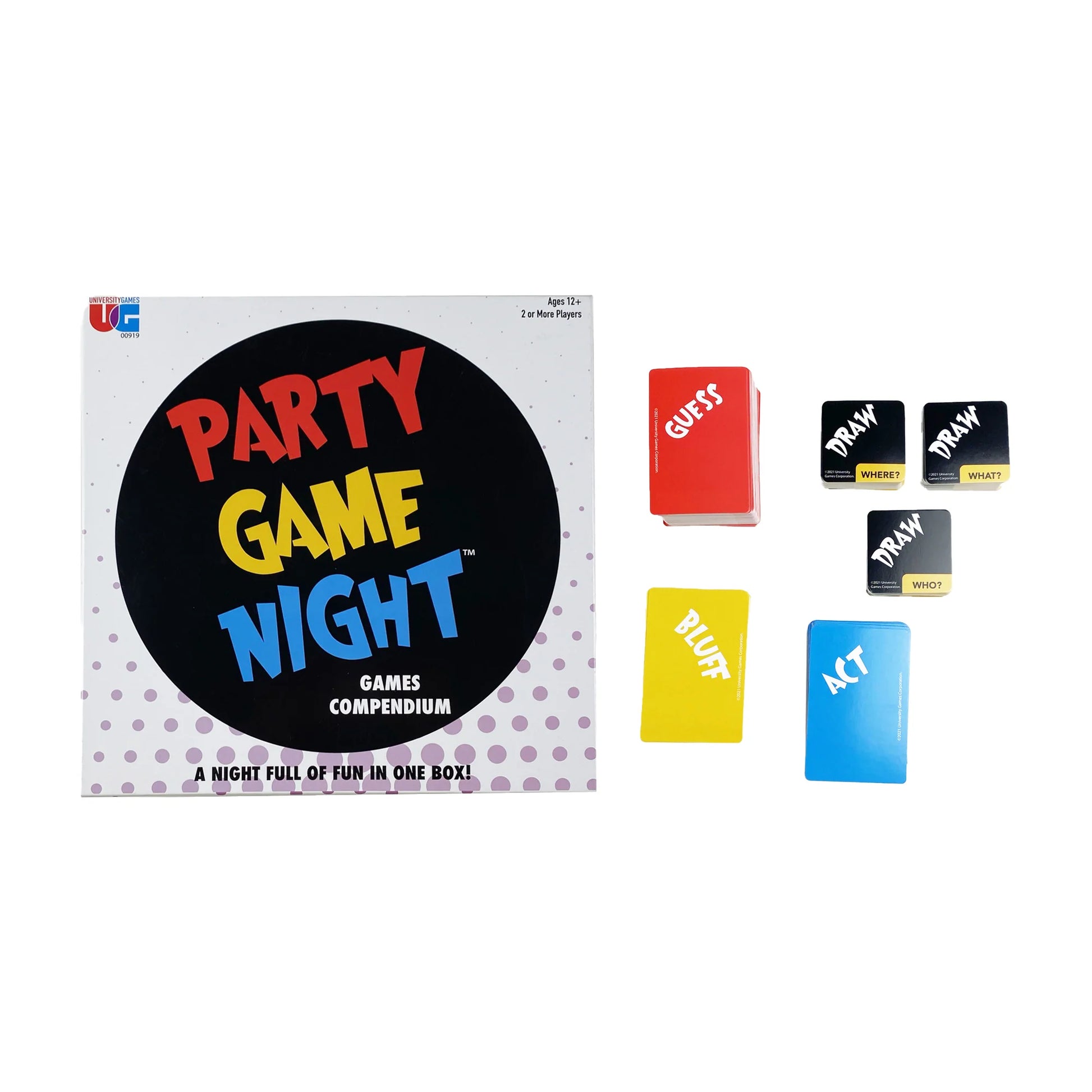Party Game Night Games Compendium - Zhivago Gifts