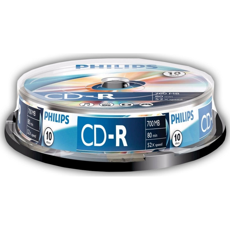 Philips 10 Pack CDR - Zhivago Gifts