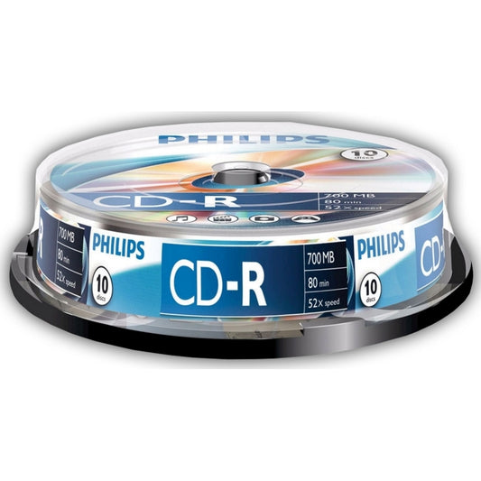Philips 10 Pack CDR