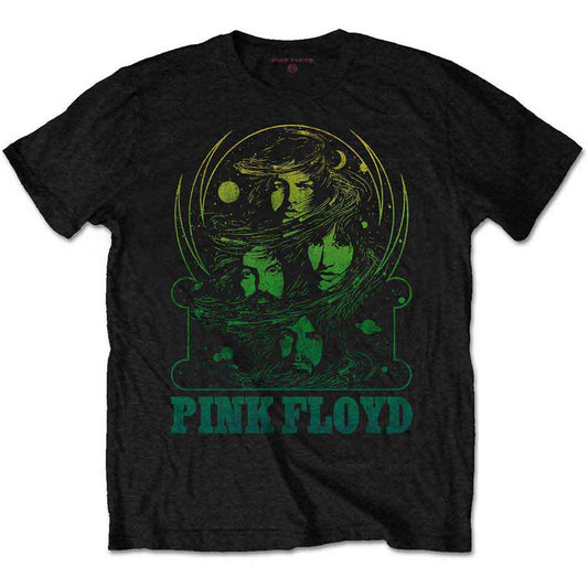 Pink Floyd Shirt Green Swirl - Ireland Vinyl