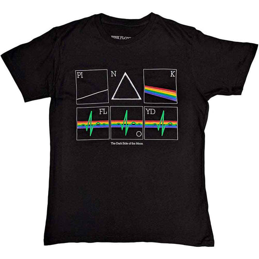 Pink Floyd T-Shirt: DSOTM Prism Heart Beat Shirts