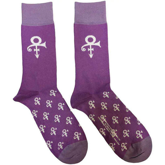 Prince Ankle Socks Symbol Ireland Vinyl