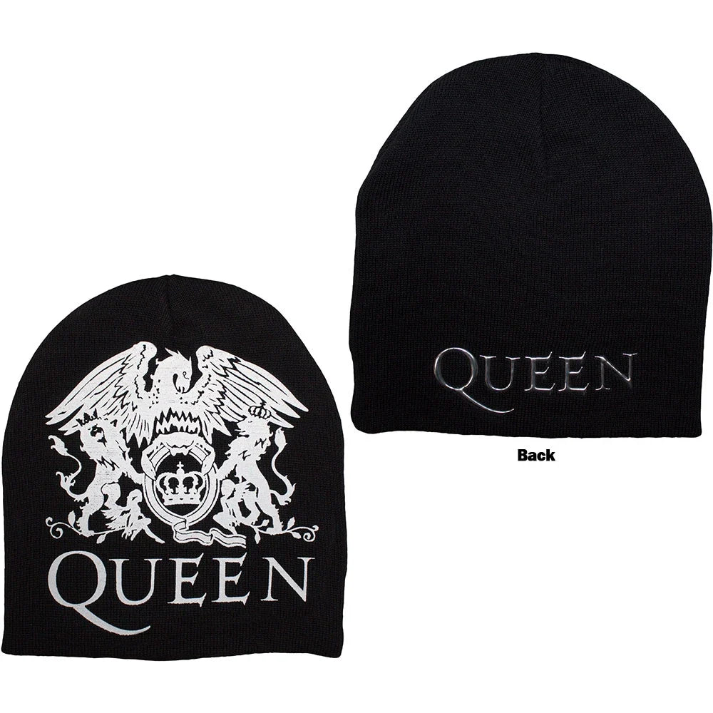 Queen Beanie Hat - Crest