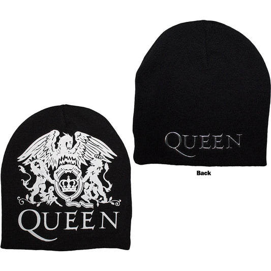Queen Beanie Hat - Crest