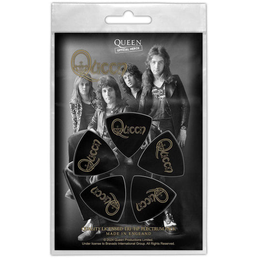 Queen Plectrum Pack - Logo