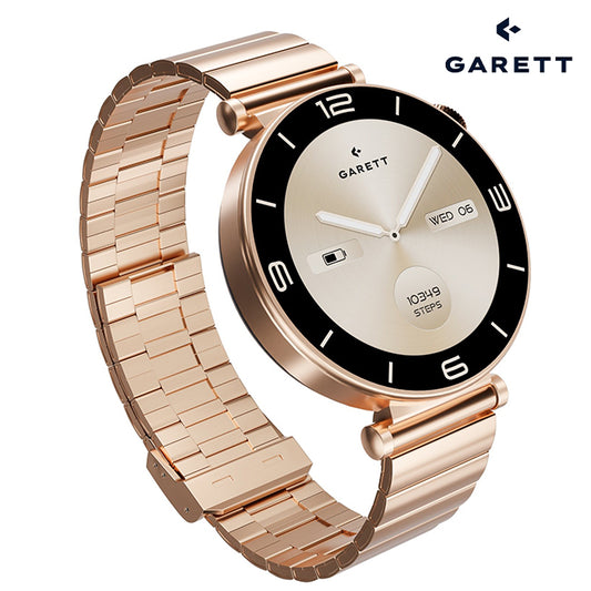 Garett Rose Gold Smartwatch | STEEL