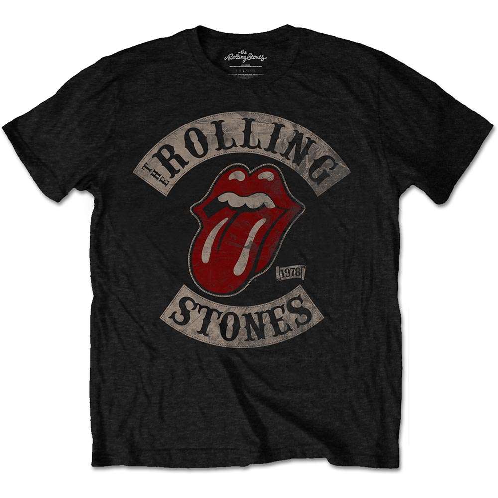 The Rolling Stones Unisex T-Shirt: Tour 1978 - Zhivago Gifts