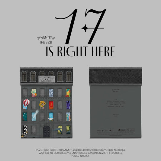 SEVENTEEN BEST ALBUM '17 IS RIGHT HERE' - Zhivago Gifts