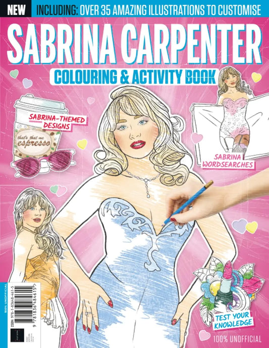 Sabrina Carpenter Colouring & Activity Book Zhivago Gifts