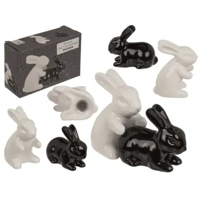 Salt & Pepper Shaker - Rabbits Zhivago Gifts